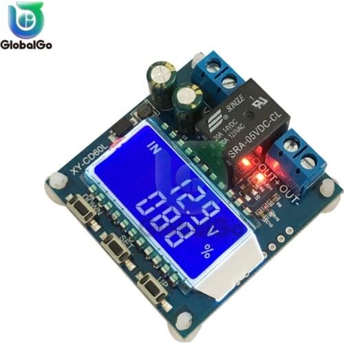 CD60L Solar Battery Charger Controller 12V 24V 48V Charging Discharge Control Module Under Voltage Current Protector Board