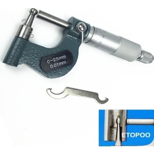Factory outlet! 0-25mm Tube Micrometer drum head special micrometer gauge measuring tools high quality