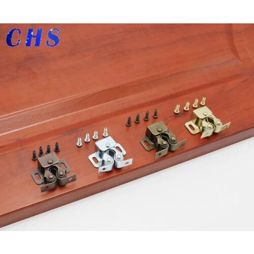 1PCS Door Stop Closer Stoppers Cabinet Clips Damper Buffer Magnet Cabinet Catches for Wardrobe Hardware Furniture Fittings