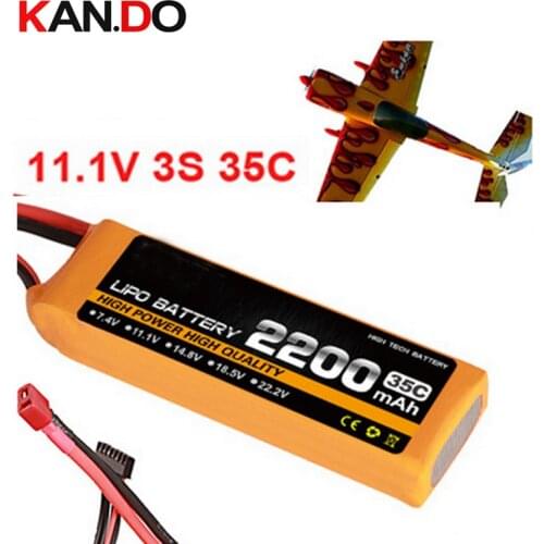 35c 3s 11.1v 2200mah model aircraft battery drone battery air plane model battery aeromodelling lithium polymer battery