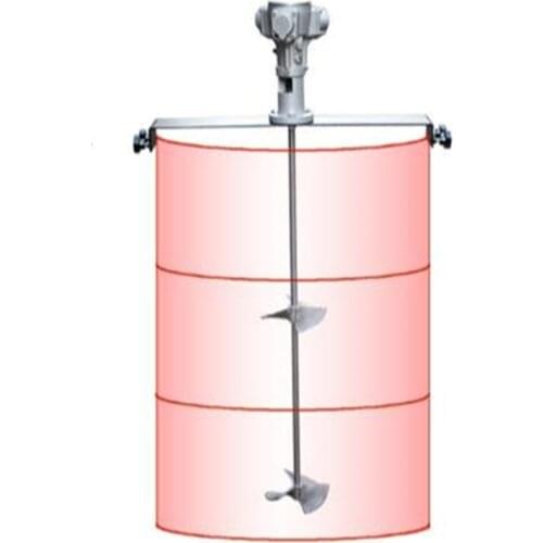 50 gallon Pneumatic Mixer Horizontal Plate Rung Dope Tank Barrel Aluminum Alloy