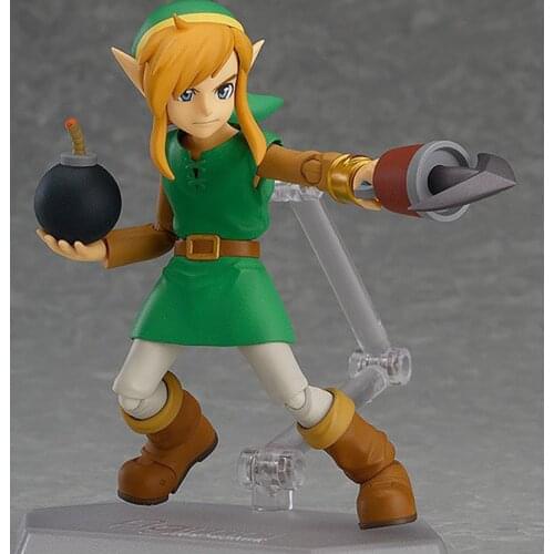 The Legend of Zelda A Link to the Past Figma EX-032 Action Figure Luxury Version Movable Link Model Toys 14cm