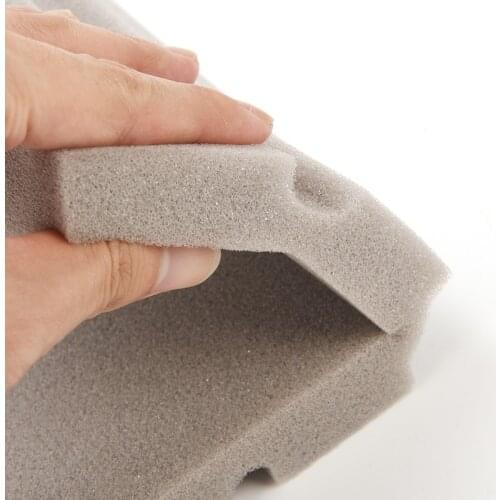 Acoustic Panels Soundproof Wall Stickers Sponge Studio Foam Treatment Excellent Sound Insulation Sticker Decoration 25*25cm