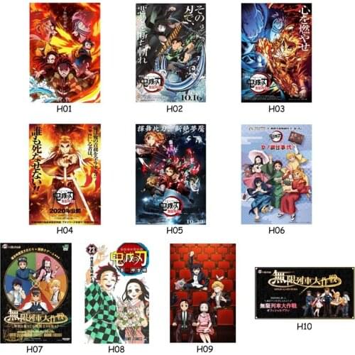 Diamond Embroidery 5D DIY Diamond Painting 2021 Japan Comic Movie Demon Slayer Mugen Train Anime Posters Home Decoration