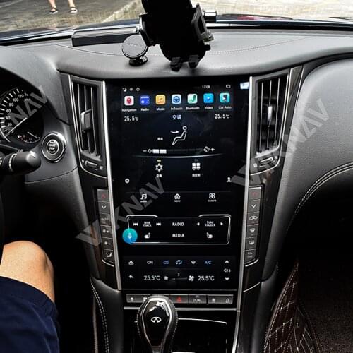 For infiniti q50 q50l q60 q60s 2012 2013 2014 2015 2016 2017 2018 2019 2020 2021 android car radio video player tape recorder