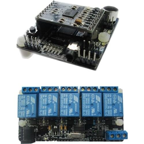 Voice Control Kit Suite Speech Recognition Module Speech Recognition Switch Control Intelligent Home Furnishing L46