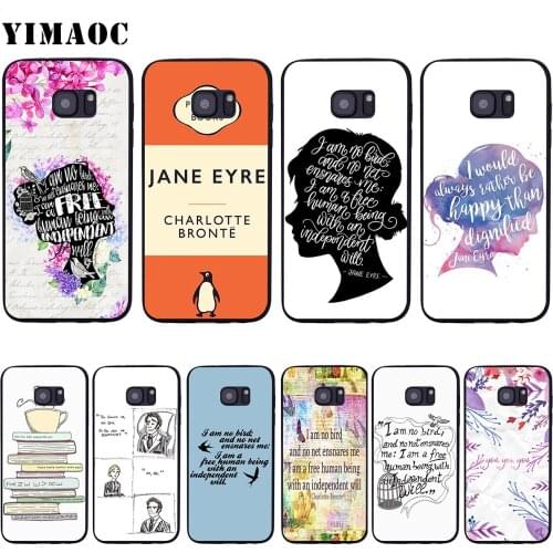YIMAOC Jane Eyre Soft Silicone Case for Samsung Galaxy S6 S7 Edge S8 S9 Plus A3 A5 A6 Note 8 9