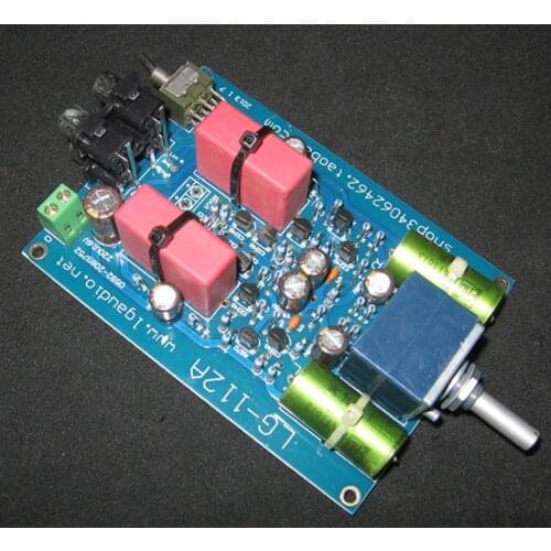 UK NAC 42.5 CLONE single-ended front-end board LG112A, each level uses a single-ended design, the current is about 20mA