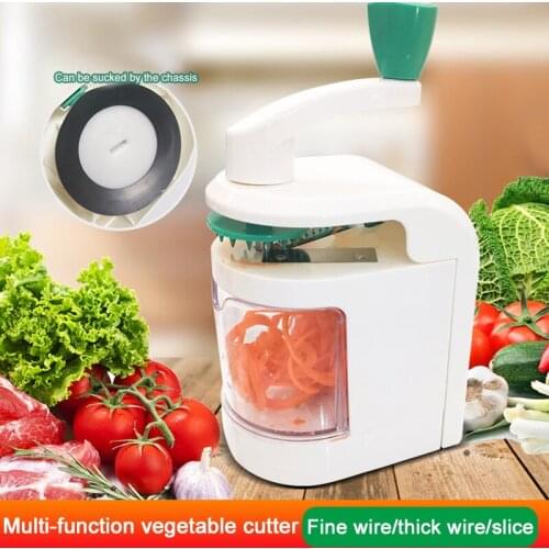 2021 New 5 in 1 Multifunctional Vegetable Cutter Potato Carrot Grater Slicer Fruit Salad Spiralizer For Kitchen Tools Dropship