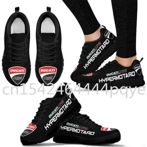 2021 New Ducati Logo Mens Sneakers Big Size Male Sneakers Outdoor Running Shoes Mesh Breathable Mens Fashion Sneakers