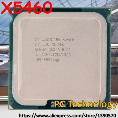 Original Intel Xeon X5460 Processor (3.16GHz/12M/1333) Socket 771 Quad-Core free shipping (ship out within 1 day)