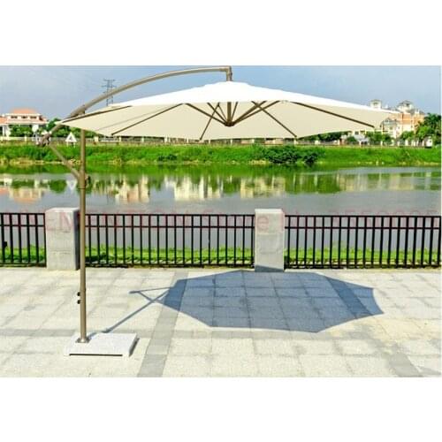 Beach/garden umbrella of big size, 3m diameter, used in balcony, garden, park, coffee shop, hotel, logo printing is available