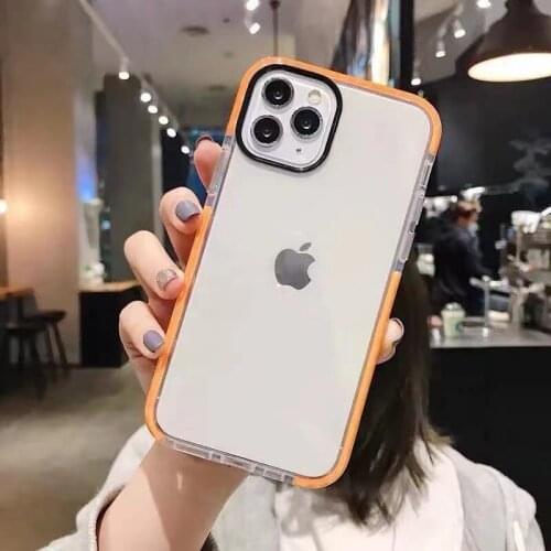 Transparent Phone Covers Soft TPU Case For iPhone 12 Mini Protective Phone Bumpers for iPhone 11 iPhone X