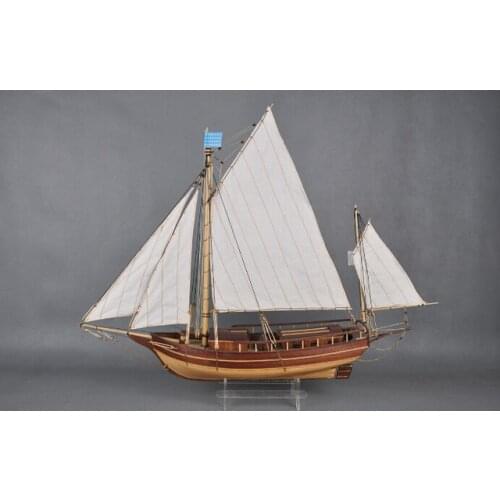 Scale 1/30 Classics wooden sailboat model kits the SPARY Boston modern sailing boat DIY model