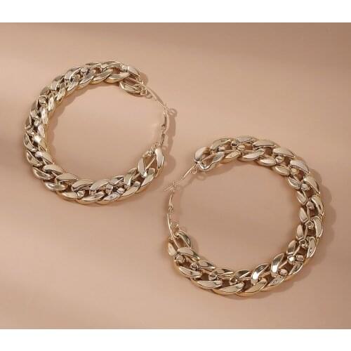 Hiphop/Rock Style Earrings Exaggerated Personality Hipster Street Snap Sell Like Hot Cakes Women Jewelry Stud Earrings