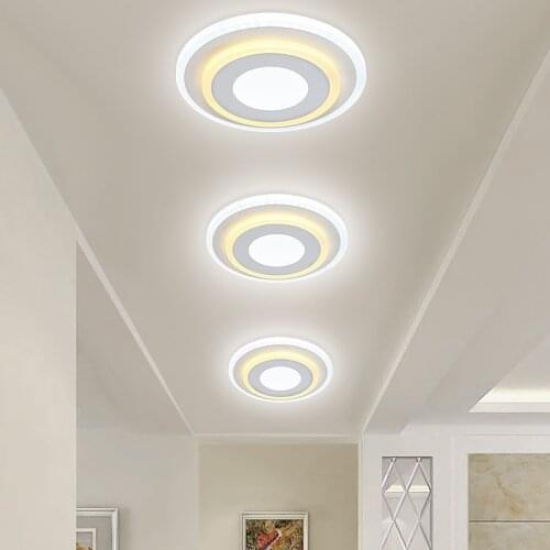 Modern Minimalist Luxury Hotel Aisle Lamps Lighting Living Room Corridor Balcony Creative Led Entrance Small Ceiling Lights