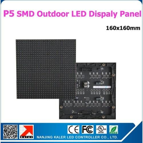 TEEHO 36pcs a lot outdoor p5 led display module high nrightness 3in1 RGB panel full color outdoor waterproof p5 led modules