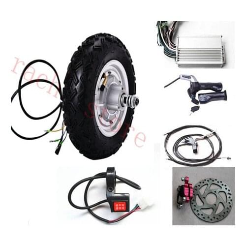 10inch 250W 24V brushless non-gear hub motor with Vacuum tire ,electric scooter kit ,electric bike kit ,without front tire