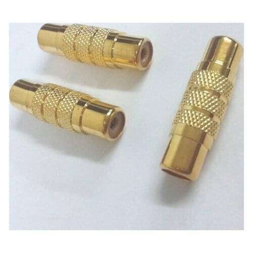 1000pcs RCA AV Audio Video Coupler Female to RCA Female connector Selling