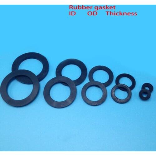 2000pcs M6 NBR rubber gasket Flat rubber washer 6x11 x3 mm gasket,oil resistance Nitrile seals faucet tube joint valve pipe