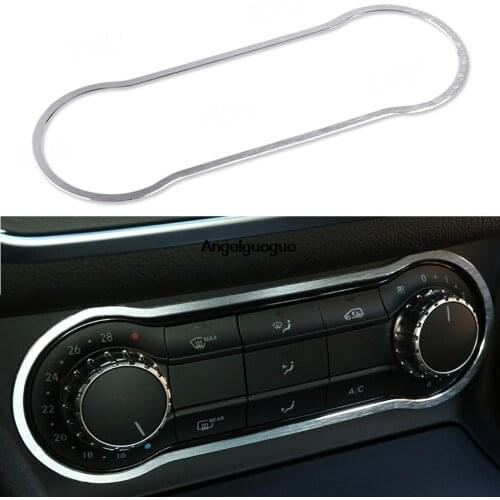 Car AC Air conditioning knob decoration frame sticker For Mercedes Benz A/B/GLA/CLA Class CLA200CLA220
