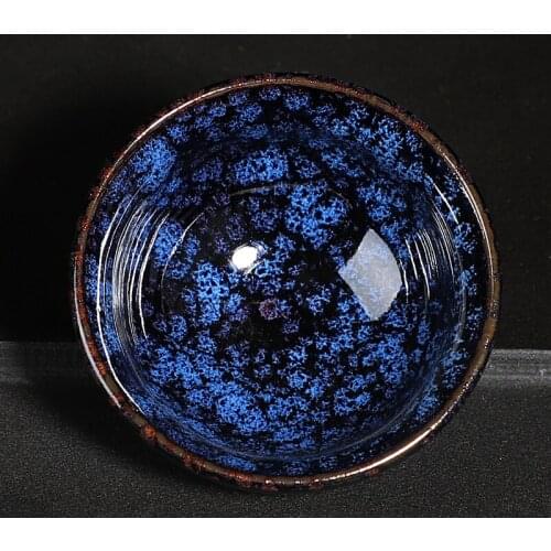 75ml Kiln Change Tea Cups Ceramic Pigmented Master Single Cup Home Furniture Art Household Personal Taste Cup 8 Colors Optional