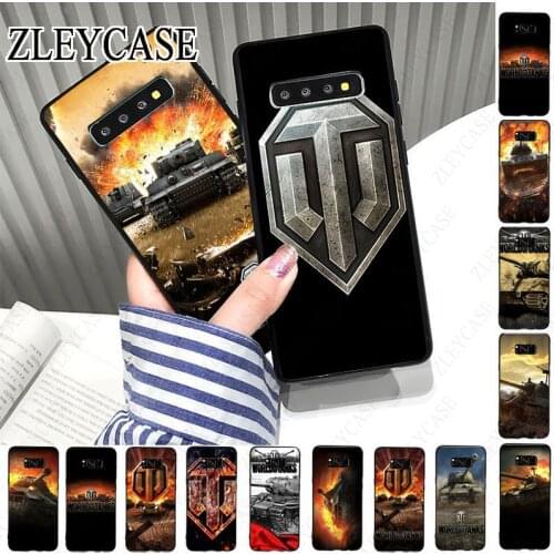 World of tanks soft Phone case For samsung galaxy s10plus s10e s10lite s9 s8plus s20plus s7 s6edge s20ultra case Mobile Cover