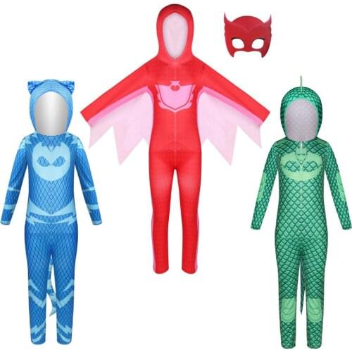 Children Halloween Costume Cartoon Super Hero Clothes Toddler Boys One-piece Jumpsuit Carnival Anime Cosplay Bodysuit for Kids