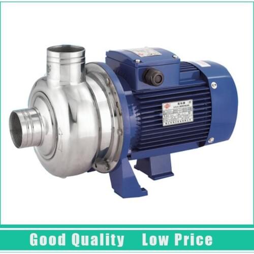 Home Water Transfer Pump Household Garden Booster Pump Stainless Steel Centrifugal Pump With Semi Open Impeller