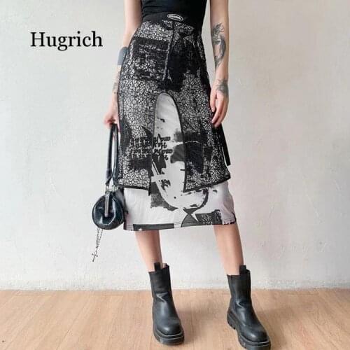Hugrich High Waist Skirts For Women
