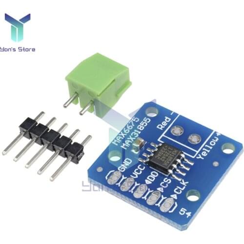 MAX31855 K-Type Thermocouple Breakout Board Module Temperature Measurement Module Temp Sensor Regulator Measurement For Arduino