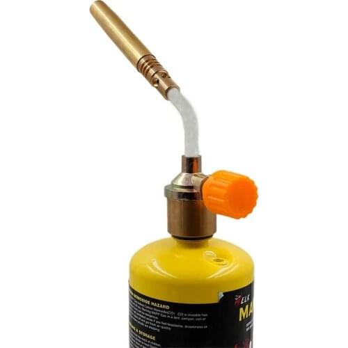 Gas Welding Torch Head Nozzle,Brazing Self Ignition Trigger Propane Brass Welding Heating BBQ Plumbing Nozzles