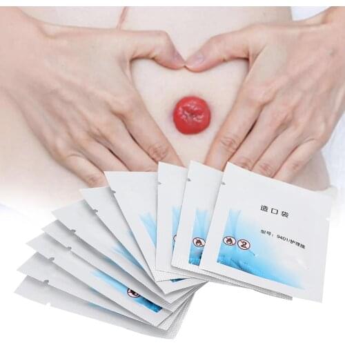Newest 10 Pcs ostomy Skin Membrane Anti-injury Wound Exudate Causing Damages Recovery Skins Protective Film Nursing Tools Supply