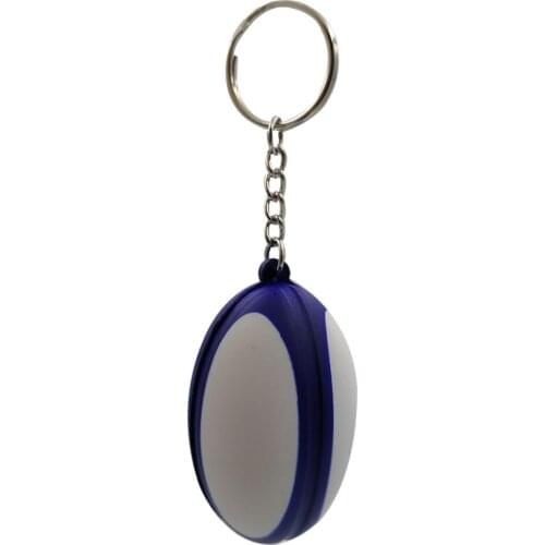 Novelty Gift Rugby Keychain Creative Sports Keyring Car Accessories Birthday Party Gifts Present Key Ring
