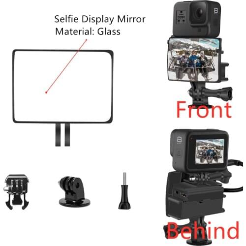 Microphone Mount Adapter for Gopro 3.5mm Mic Adapter Cold Shoe Extend Mount for Gopro Hero 7 6 5 2018 Original Case Mounts