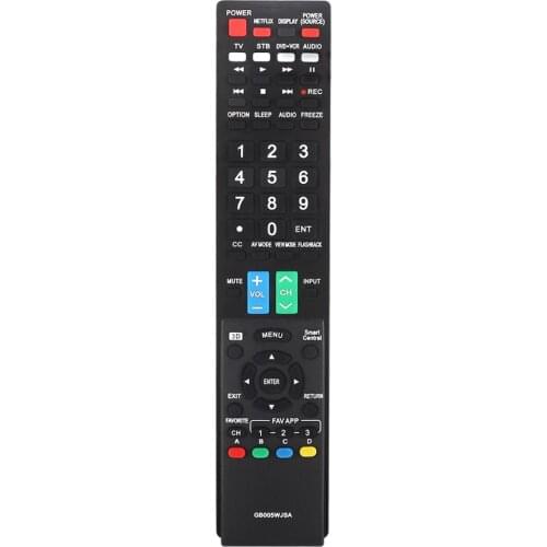 New Universal Remote Control for Sharp LCD TV GB005WJSA GA890WJSA GB004WJSA Controller