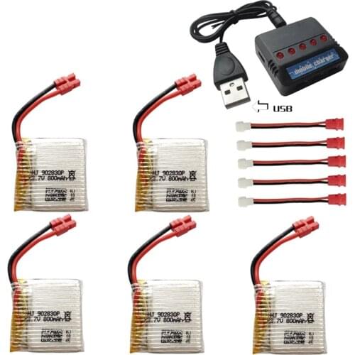 Upgrade 3.7 V 800mAh lipo battery for SYMA X21 X21W x26 X26A remote Control drone parts with X21 X21W x26 X26A charger