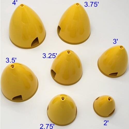 Plastic Spinner for Nitro RC Planes 1.75 inch to 4 inch multi color options