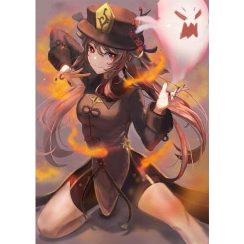 Full Square/Round 5D Diy Diamond Painting Genshin Impact Embroidery Cross Stitch Handmade Mosaic Home Decor