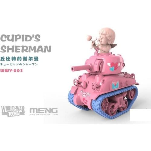 MENG WWV-003 Q VERSION World War Toons Cupids Sherman Tanks Limited 2020