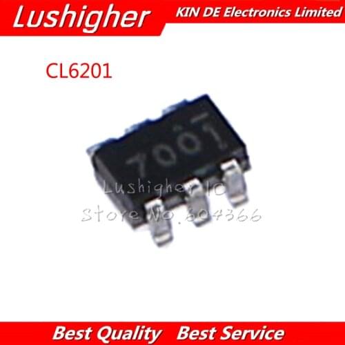 10pcs CL6201 Screen 7001 SOT23-6 White LED Driver LCD Backlight Driver IC