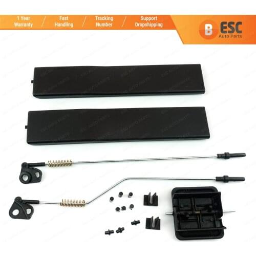 ESC EDP618 Side Sliding Window Glass Latch Cover Set Repair 2 E1847733 for Mercedes Sprinter/VW Crafter