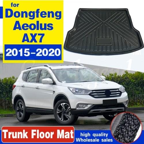 For DFM Dongfeng Aeolus AX7 2015 2016 2017 2018 2019 Car Rear Boot Liner Trunk Cargo Mat Tray Floor Carpet Mud Pad Protector