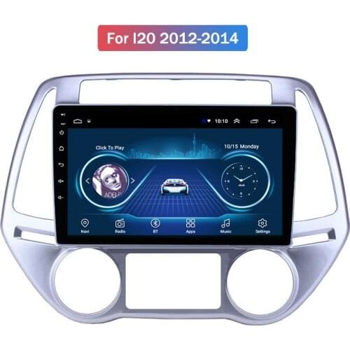 For Hyundai I20 12-14 Android Intelligent Internet Navigation Car Machine All-in-One Machine Car GPS Navigation DVD player