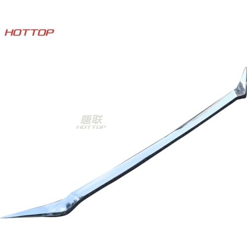 Chrome Front Hood Bonnet Grille Grill Lip Cover Trim Bar Molding Protector For Mazda Cx-5 Cx5 2017 2018 Car Styling