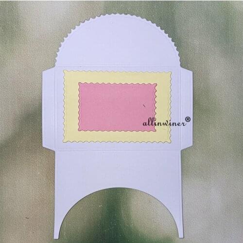 2021 Latest Switch Envelope Metal Cutting Dies for DIY Scrapbooking Album Paper Cards Decorative Crafts Embossing Die Cuts