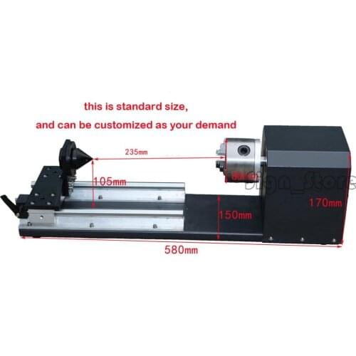 New Pro DIY Co2 Parts Laser CNC Router Engraving Cutting machine Rotary Axis Cylinder Round Cup Bamboo 3040 3050 6040 6090