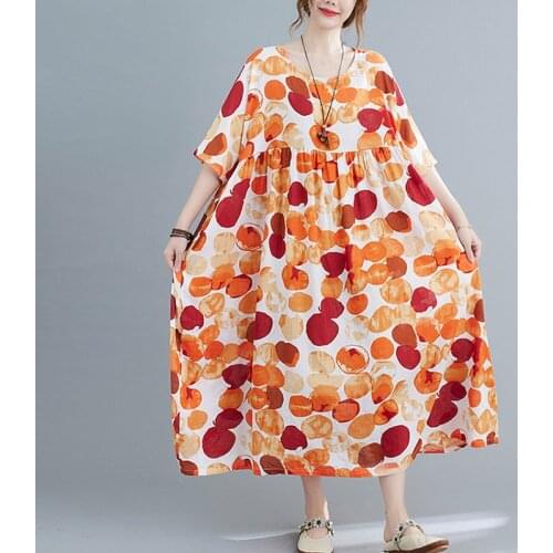 QIAOXICUN Summer Polka Dot Dresses