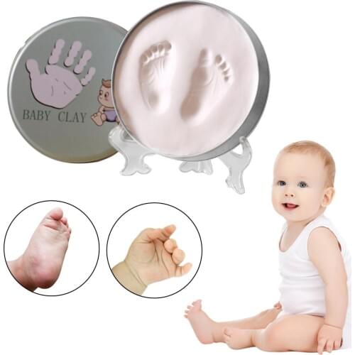 Newborn Baby Hand And Foot Ink Storage Frame Hand And Foot Print Souvenir Display Storage Rack Freight Baby Birthday Anniversary