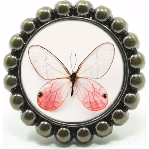 Butterfly Furniture Knobs Vintage Drawer Handles Dresser Knobs Silver Bronze Kitchen Cupboard Pulls Handle Cabinet Knob Hardware